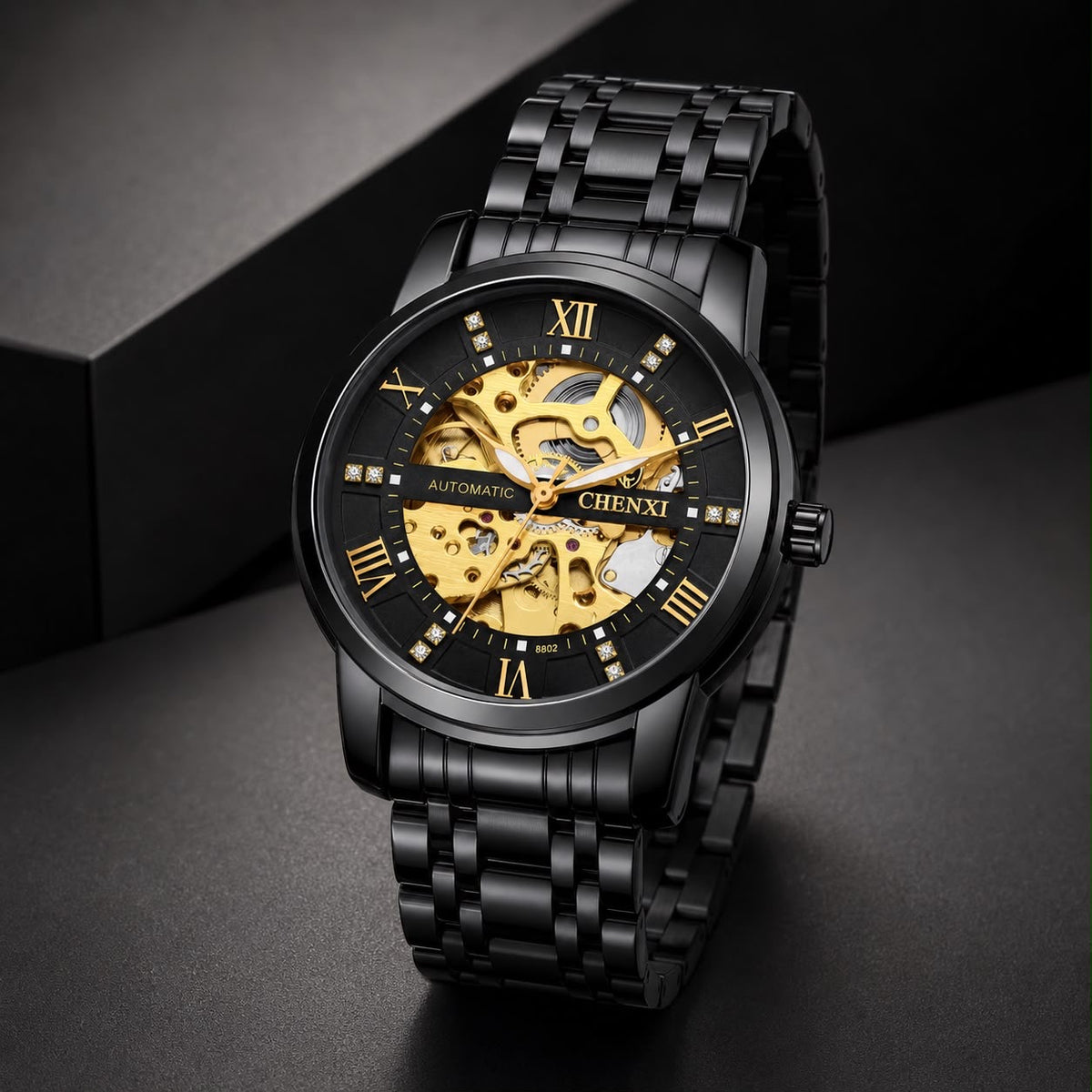Reloj Chenxi 8802 Automatico Skeleton