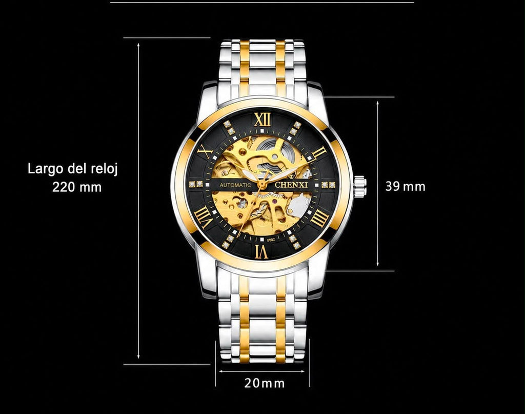 Reloj Chenxi 8802 Automatico Skeleton