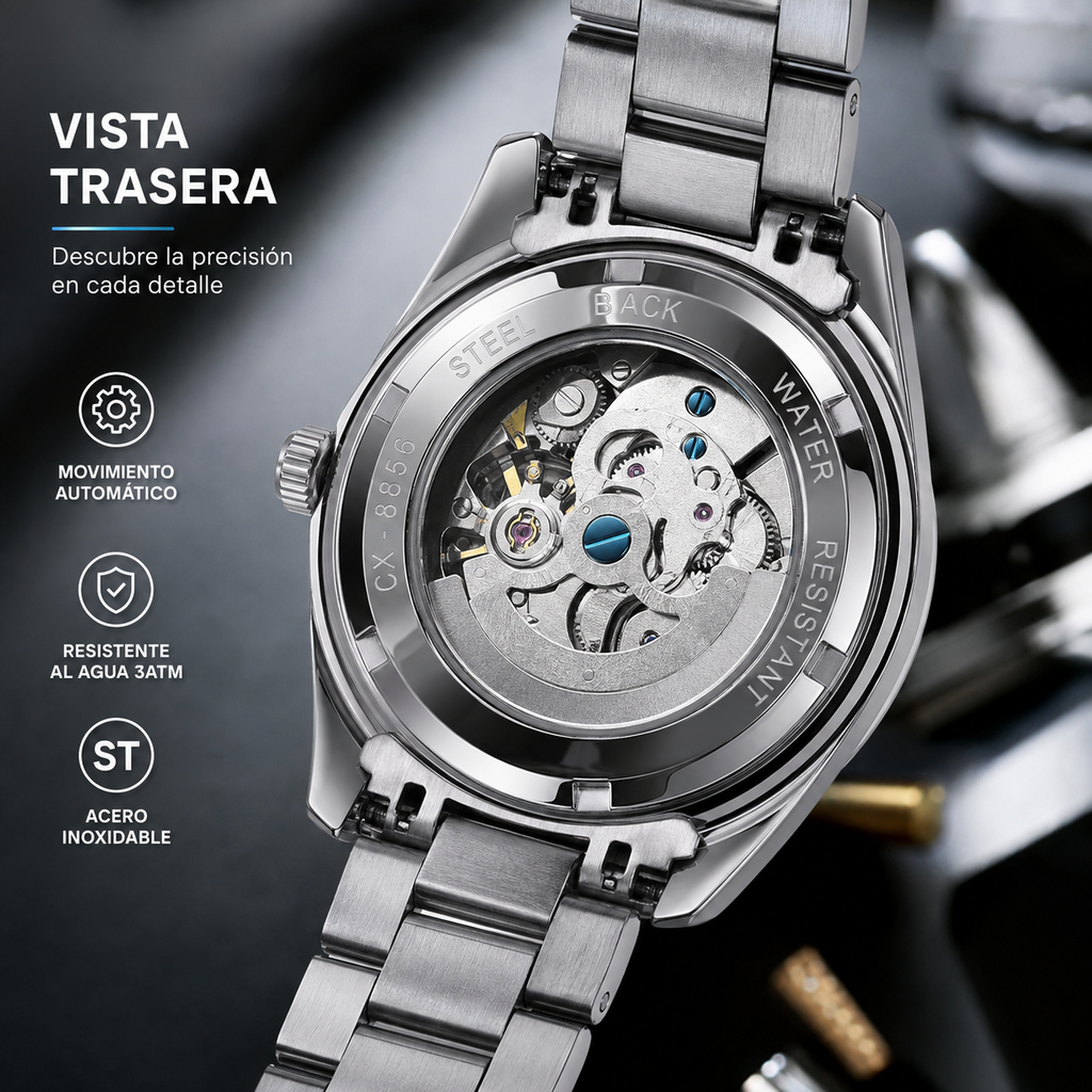 Reloj Chenxi 8856 Automatic Corazon Abie
