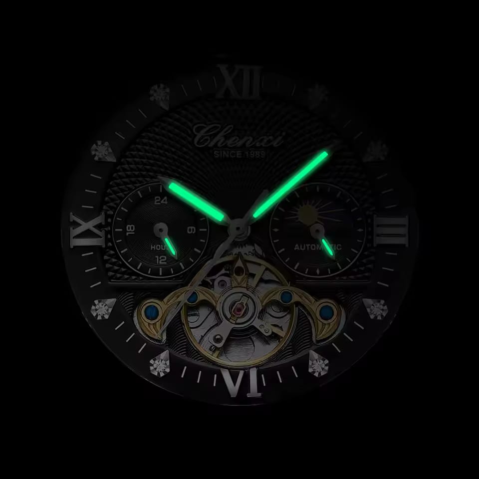 Reloj Chenxi 8876 Automatico Pulso Cuero